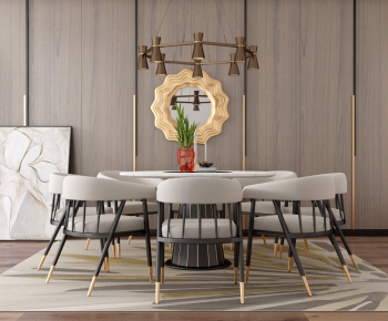 Modern Dining Table And Chairs-ID:542116888