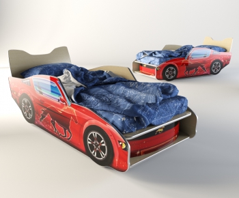 Modern Child's Bed-ID:998423958