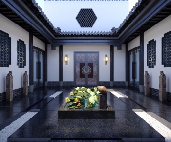Chinese Style Courtyard/landscape-ID:117262893
