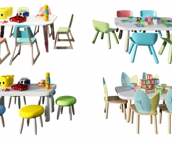Modern Children's Table/chair-ID:624030196