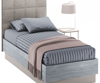 Modern Single Bed-ID:957589689
