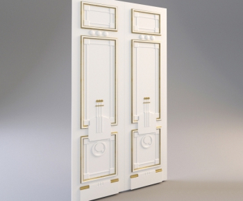 Modern Solid Wood Door-ID:742556494