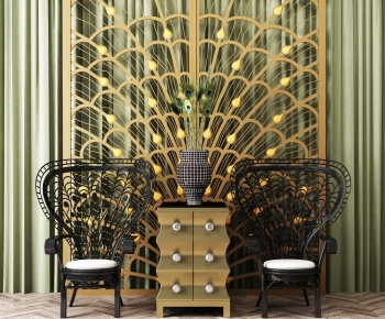 Simple European Style Lounge Chair-ID:933278187