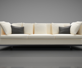 Modern Three-seat Sofa-ID:741796187