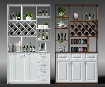 Modern Wine Cabinet-ID:389555985