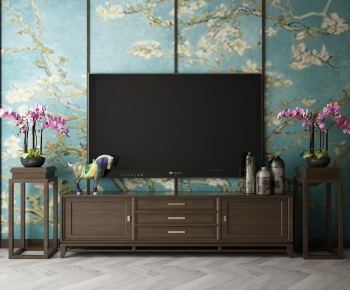 New Chinese Style TV Cabinet-ID:471526162