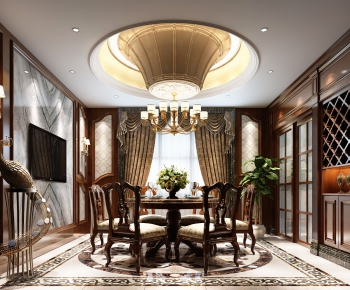 Classical Style Dining Room-ID:485289171