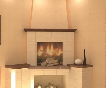 Modern Fireplace-ID:791335461
