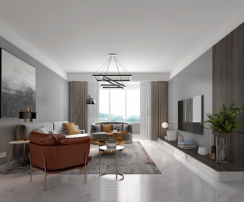 Modern A Living Room-ID:569823257