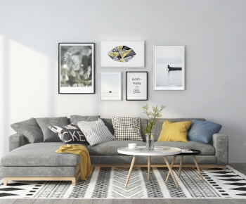 Nordic Style Multi Person Sofa-ID:352575258