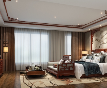 Chinese Style Bedroom-ID:797352191