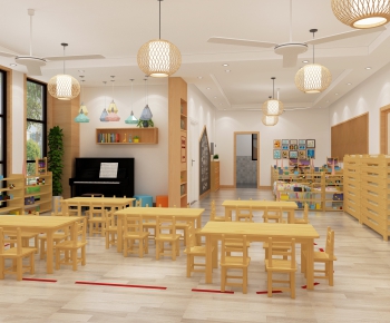 Japanese Style Children's Kindergarten-ID:833076651