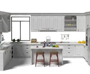 Simple European Style Kitchen Cabinet-ID:142872111