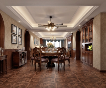 American Style Dining Room-ID:332468424
