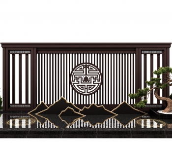 New Chinese Style Garden-ID:247591425