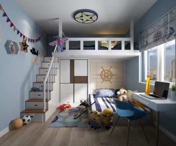 Modern Children's Room-ID:347861769