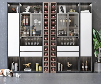 Modern Wine Cabinet-ID:890429748