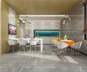 Modern Office Tea Room-ID:920239255