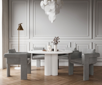 Modern Dining Table And Chairs-ID:109541141