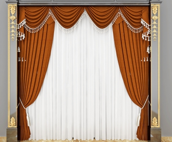 Simple European Style The Curtain-ID:746394194