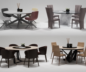 Modern Dining Table And Chairs-ID:666543667