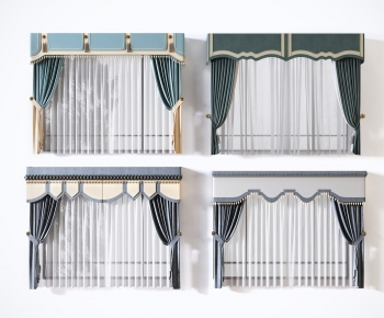 Simple European Style The Curtain-ID:107802857