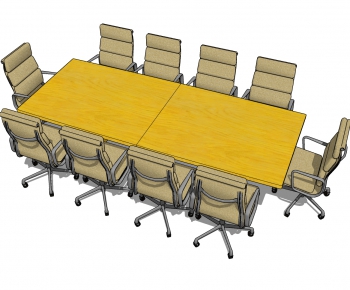 Modern Conference Table-ID:851040145