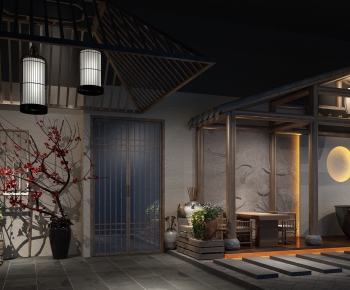 New Chinese Style Garden-ID:688681569