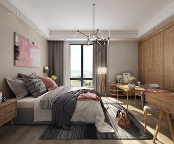 Nordic Style Bedroom-ID:458051329