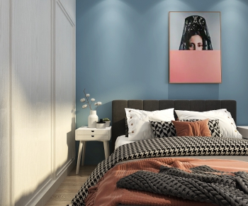 Nordic Style Bedroom-ID:584363173