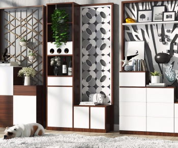 Modern Shoe Cabinet-ID:671227728