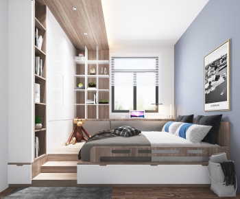Nordic Style Bedroom-ID:310769483