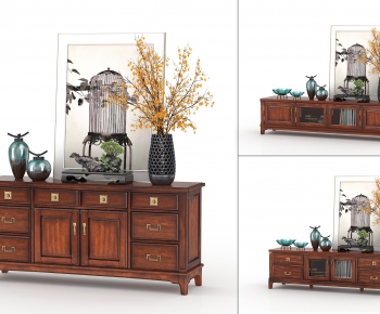 Chinese Style TV Cabinet-ID:735207557