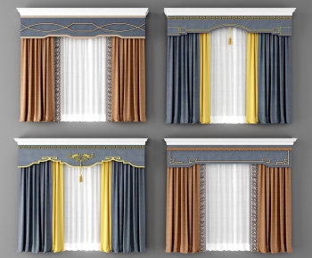 New Chinese Style The Curtain-ID:683117431