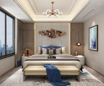 Hong Kong Style Bedroom-ID:384433821