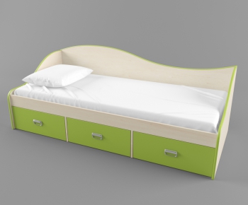 Modern Child's Bed-ID:297250643