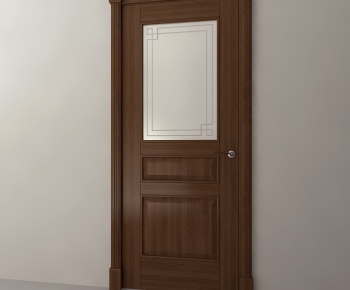 European Style Solid Wood Door-ID:943179972
