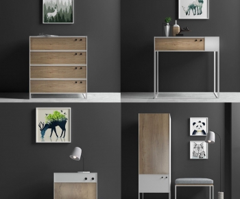 Nordic Style Chest Of Drawers-ID:173510789