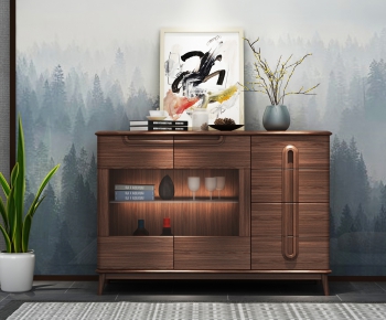 New Chinese Style Sideboard-ID:597547772