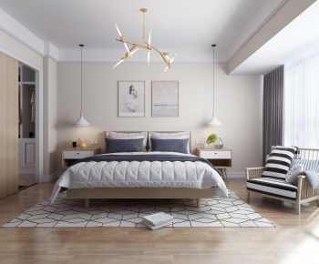 Nordic Style Bedroom-ID:576025711