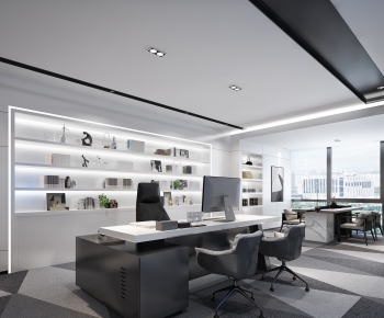 Modern Manager's Office-ID:826964718