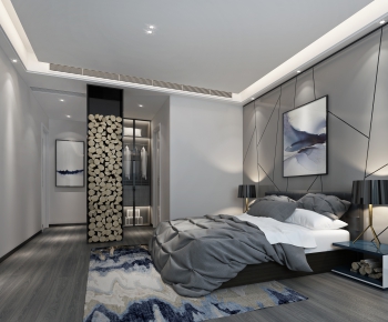 Post Modern Style Bedroom-ID:931583943
