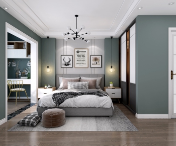 Nordic Style Bedroom-ID:992335342