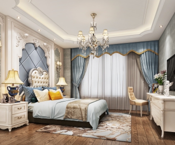European Style Bedroom-ID:378614145