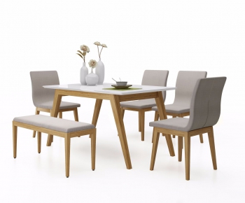 Modern Dining Table And Chairs-ID:481520534