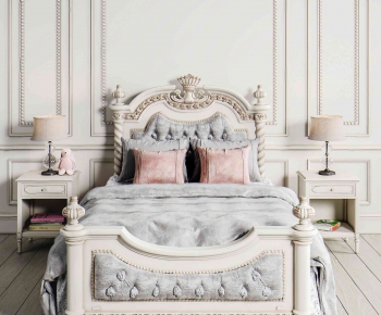 French Style Double Bed-ID:828206217