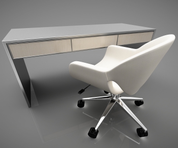 Modern Computer Desk And Chair-ID:494737633