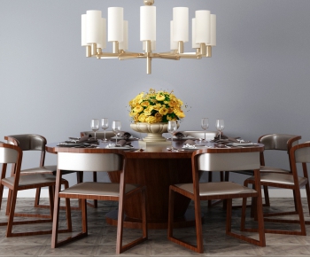Modern Dining Table And Chairs-ID:458348183