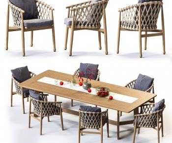 Nordic Style Dining Table And Chairs-ID:747765886