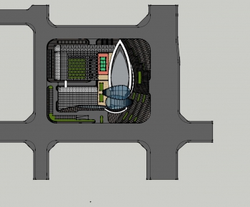 Modern Architectural Bird's-eye View Planning-ID:655112579